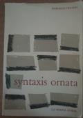 Syntaxis ornata - Marcello Craveri - copertina
