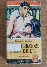 Il perturbatore della quiete - Leonid Solovyov - copertina