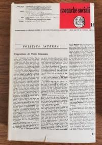 Politica interna. L’opposizione del Partito Comunista di Marcella Glisenti e Leopodo Elia - copertina