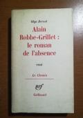 Alain Robbe-Grillet di Olga Bernal - copertina