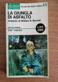 La giungla di asfalto - William R. Burnett - copertina