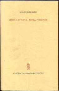 Roma Levante Roma Ponente Di Dell'Arco Mario Pseud. Fagiolo Mario - copertina