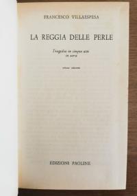 La reggia delle perle di Francesco Villaespesa - copertina