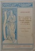 Breve schizzo dei sistemi di Filosofia moderna e del proprio sistema