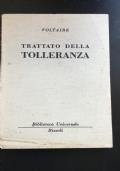 Trattato della tolleranza - Voltaire - copertina