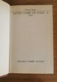 Notre dame de Paris II - Victor Hugo - copertina