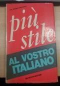 PIù STILE AL VOSTRO ITALIANO - Antonio Frescaroli - copertina