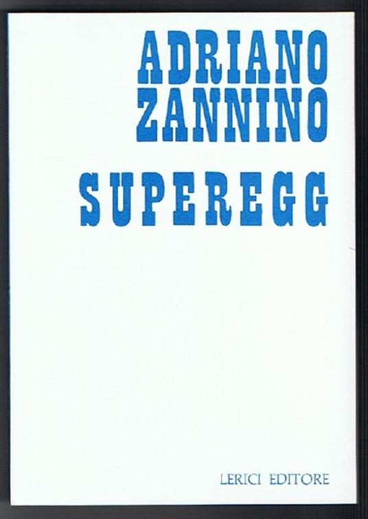 Superegg - Adriano Zannino - copertina