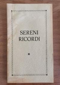 Sereni ricordi - copertina