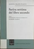 Satira settima del libro secondo - Quinto Orazio Flacco - copertina