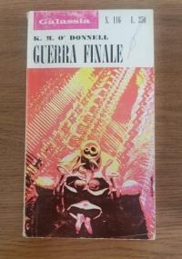 Guerra finale - K.M. O'Donnell - copertina