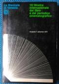 XV mostra internazionale del libro e del periodo cinematografico. La biennale di Venezia di Camillo Bassotto - copertina