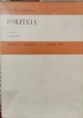 Politeia - Giuseppe Martano - copertina