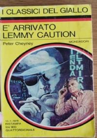 è arrivato lemmy caution - Peter Cheyney - copertina