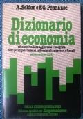 Dizionario di economia - secondo volume (L -Z) - A. Seldon - copertina
