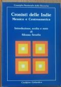 Cronisti delle Indie Messico e Centroamerica - copertina