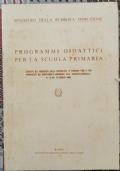 Programmi didattici per la scuola primaria 1985 di Ministero della pubblica istruzione