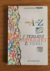 Dalla A alla Z, I termini fotografici e video - copertina