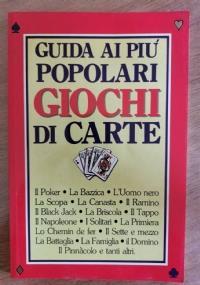 Guida ai più popolari giochi di carte - M. A. Zaccone - copertina