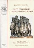 Poeti e scrittori lucani contemporanei - copertina