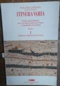 Itinera Varia Vol. 1 di Paola Maria Carpinello - copertina