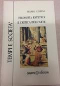 Filosofia estetica e critica dell’arte - Mario Corda - copertina