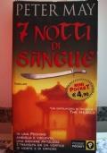 7 Notti di sangue - Peter May - copertina