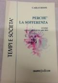 Perchè la sofferenza - Carlo Rossi - copertina