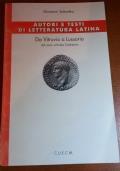 Autori E Testi Di Letteratura Latina - Giovanni Salanitro - copertina