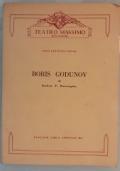 Boris Godunov, Stagione Lirica Ufficiale 1964 di Teatro Massimo - copertina