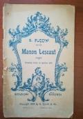 Manon Lescaut - Giacomo Puccini - copertina