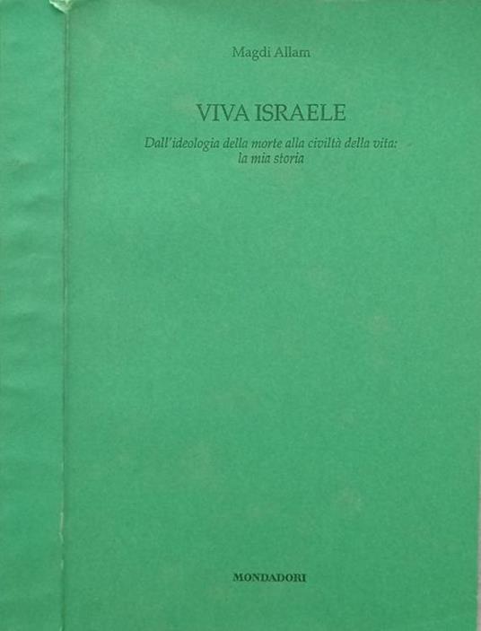 Viva Israele - Magdi C. Allam - copertina