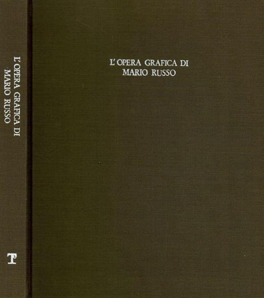 L' opera grafica di Mario Russo - Vito Apuleo - copertina