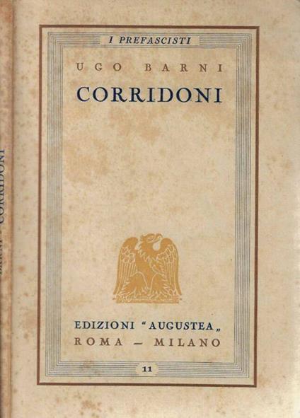 Corridoni - Ugo Bardi - copertina