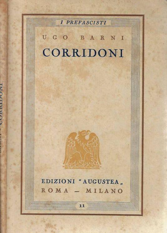 Corridoni - Ugo Bardi - copertina