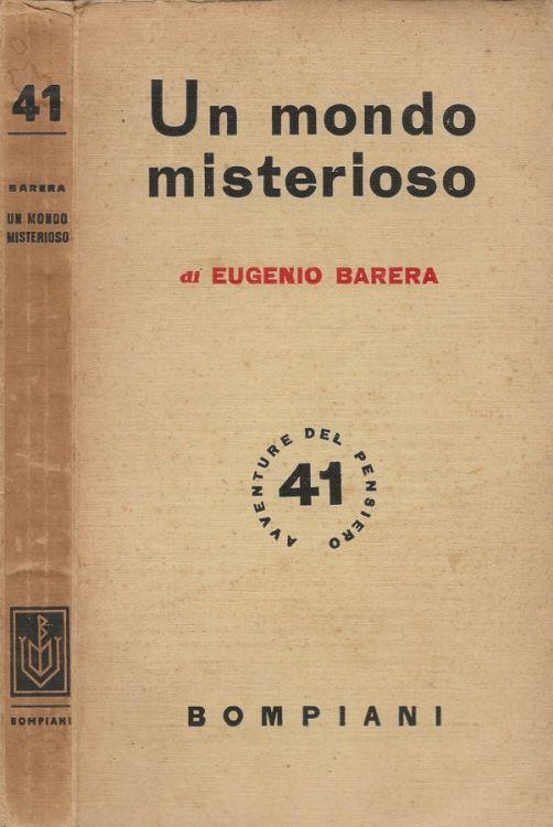 Un mondo misterioso - Eugenio Barera - copertina