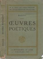 Oeuvres poétiques