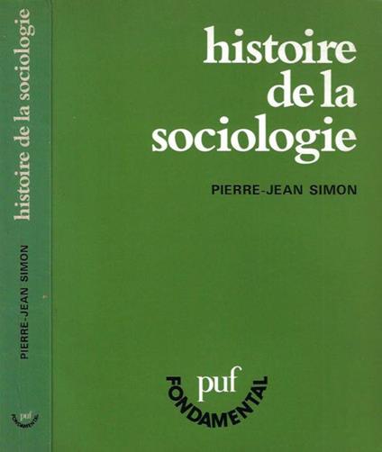Histoire de la sociologie - Pierre-Henry Bornecque - copertina