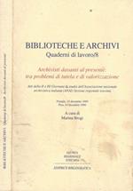 Biblioteche e Archivi, Quaderni di lavoro/8