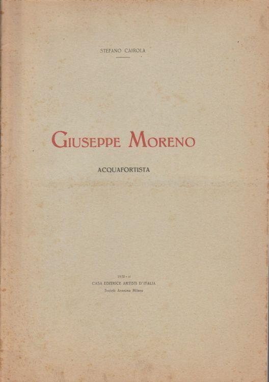 Giuseppe Moreno - Stefano Cairola - copertina