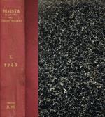 Rivista di storia del diritto italiano, anno X, 1937