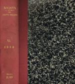 Rivista di storia del diritto italiano, anno XI, 1938