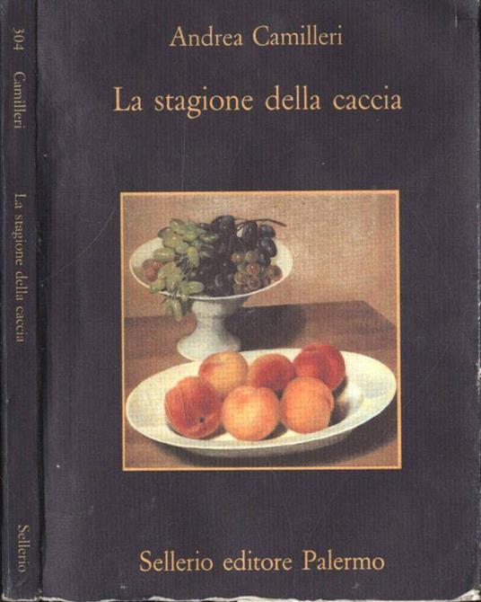 La stagione della caccia - Andrea Camilleri - copertina