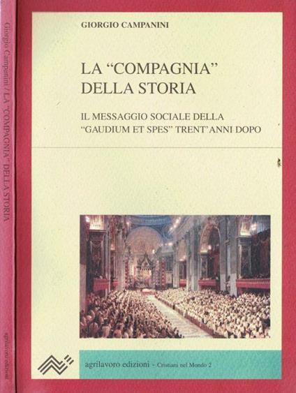 La  compagnia  della storia - Giorgio Campanini - copertina