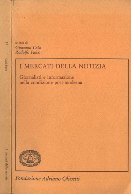 I mercati della notizia - Giovanni Celsi - copertina