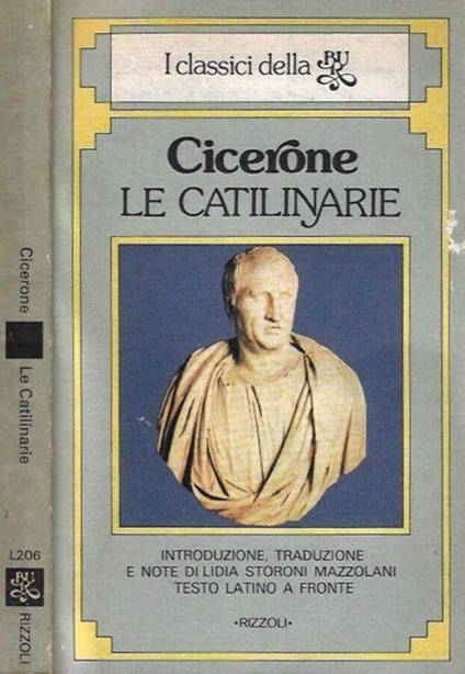 Catilinarie - M. Tullio Cicerone - copertina