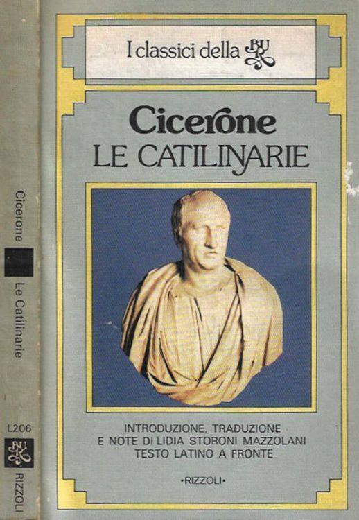 Catilinarie - M. Tullio Cicerone - copertina