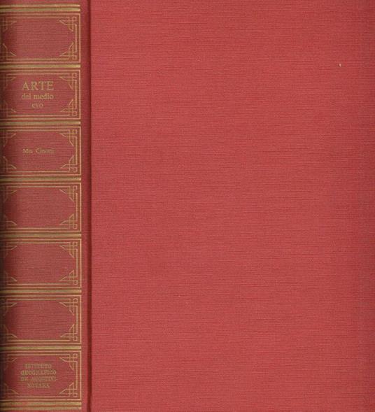 Arte del Medio Evo - Mia Cinotti - copertina