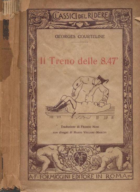 Il Treno delle 8.47' - Georges Courteline - copertina