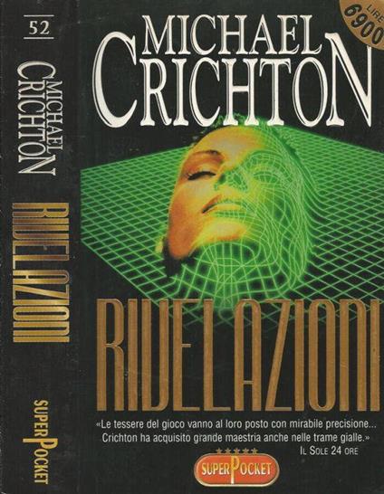 Rivelazioni - Michael Crichton - copertina